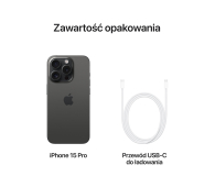 Apple iPhone 15 Pro 128GB Black Titanium - 1180065 - zdjęcie 6